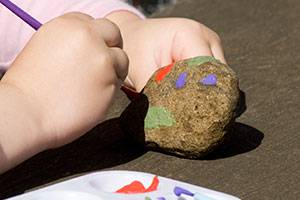 Kid Craft: Painting Rocks