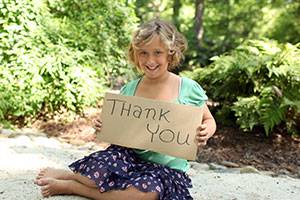 The Good Manners of Thank You: Push the Envelope