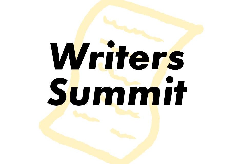 Save the Date! Writers Summit on Saturday, October 20 