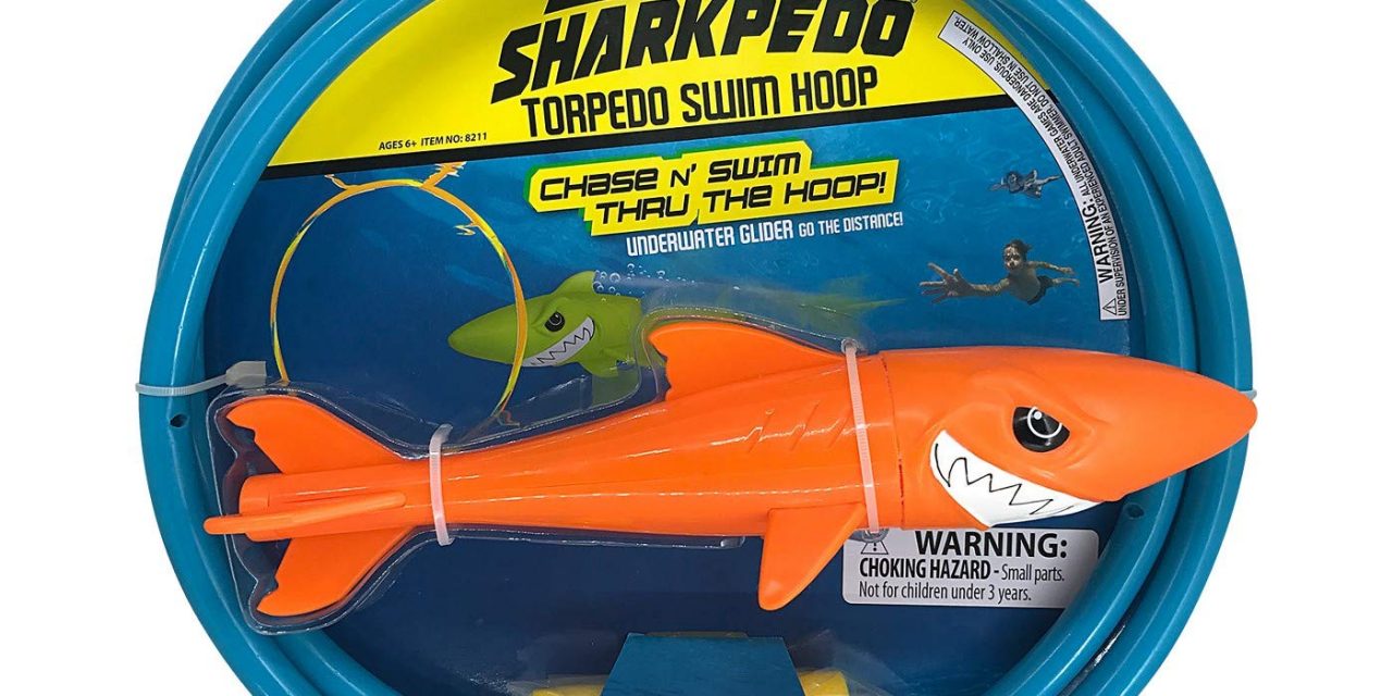 Random Stuff That Rocks: Sharkpedo Torpedo Swim Hoop