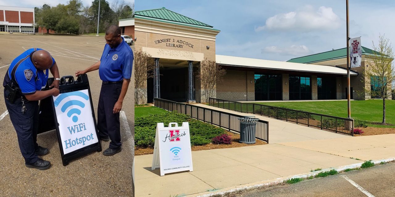 WiFi Hot Spots Added for Holmes Community College Students