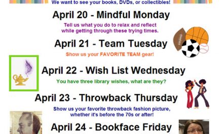 Central MS Regional Library System Hosts Virtual Spirit Week During National Library Week 2020