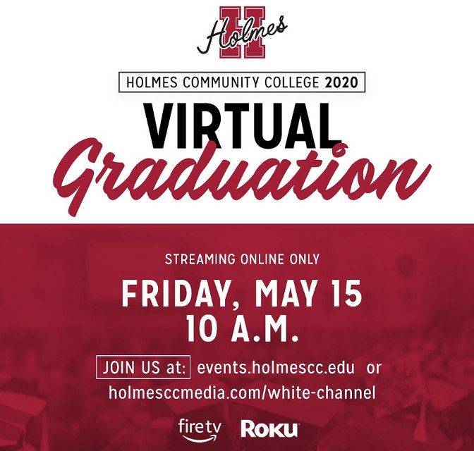 Virtual Graduation Ceremony for Students of Holmes Today