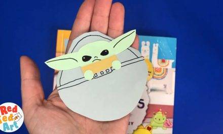 Make a Baby Yoda Bookmark for Your Summer Reading