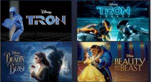 Remakes Next to the Original Films of Disney Classics 