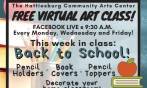 Free Virtual Art Classes From Hattiesburg