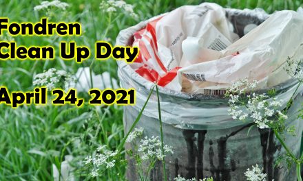 Fondren Clean Up Day April 24